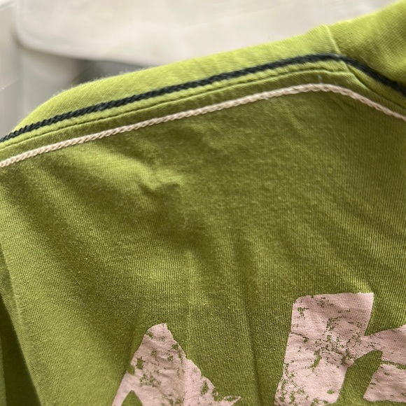 Vintage Diesel Green Long Sleeve Men's T-Shirt L Rare Distressed Design. - Picture 7 of 9